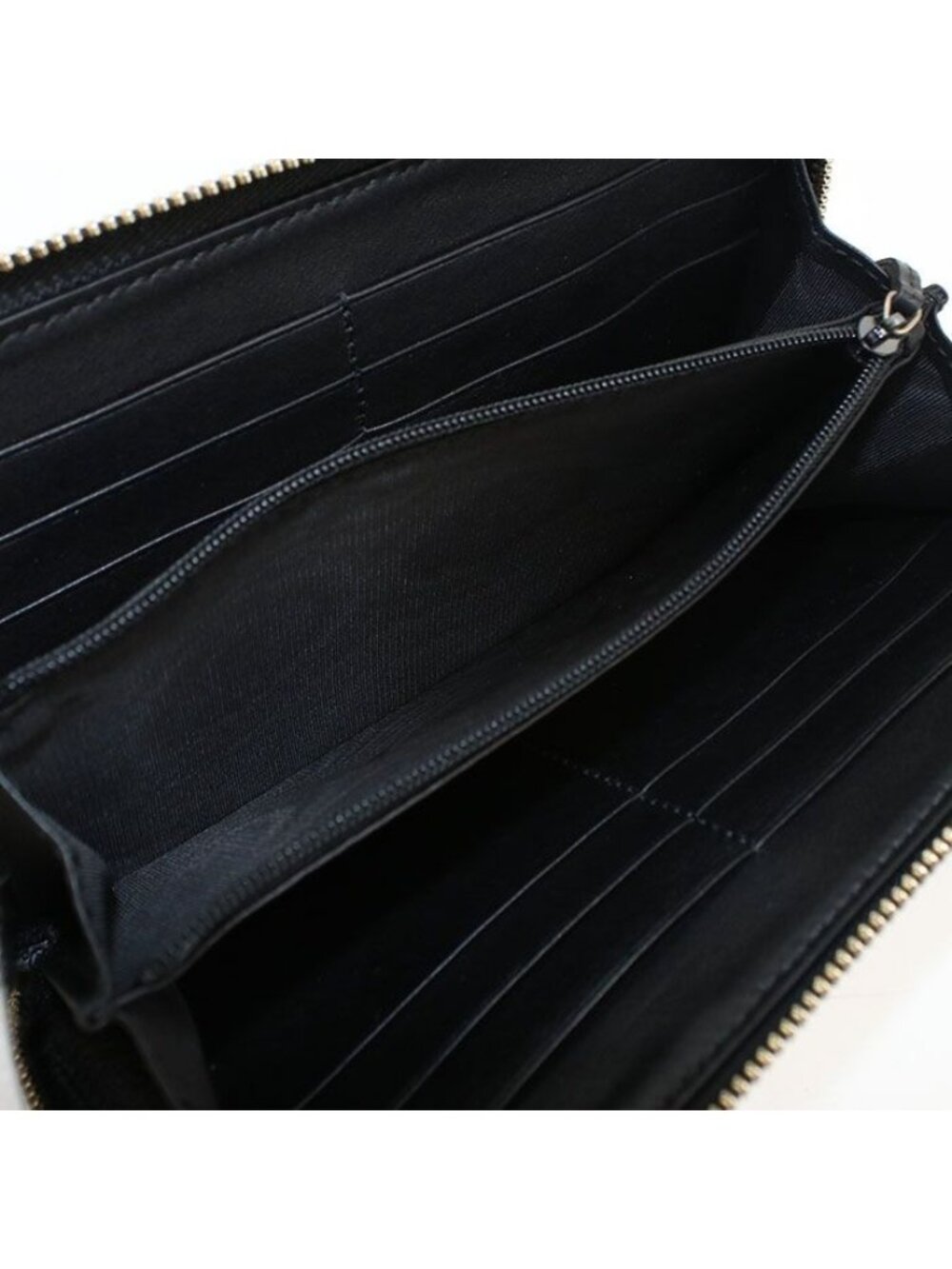 Gucci Micro Guccissima Wallet Zip Around Leather - Picture 4 of 7